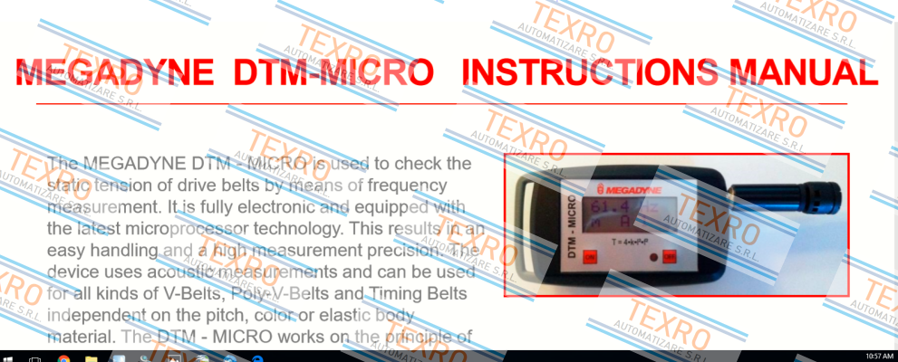 Megadyne-DTM-MICRO price
