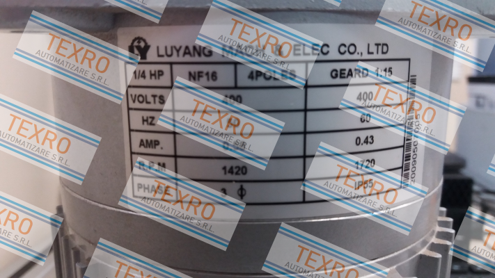 Luyang Gear Motor-J220-200-15-U1T54-G3 price