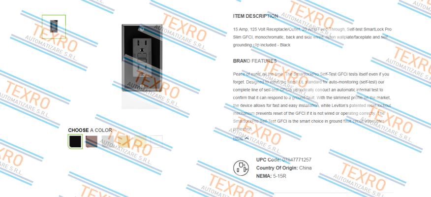 Leviton-GFNT1-E  price