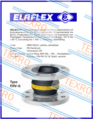 Elaflex-ERV-G 100x150.16 price