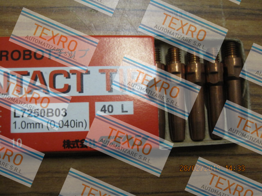 Otc Daihen-L7250B03 (TIP 1.0R 40L). price