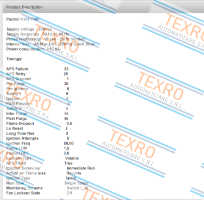 Pactrol-P25F FMV price
