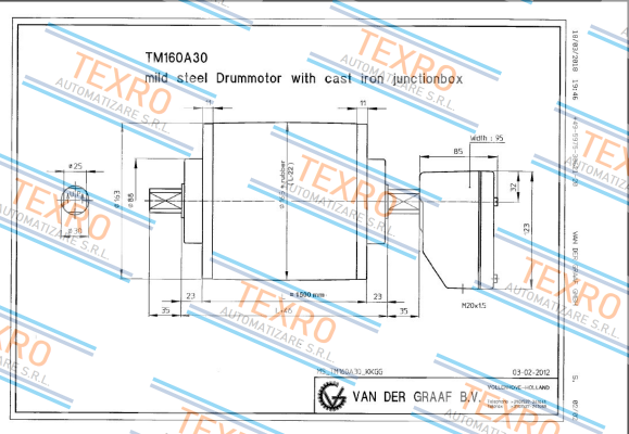 Van der Graaf-TM160A30-0410-1500  price