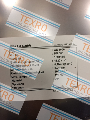 Brilex-P/N: 1005-9730-00, Type:  GE DN 0500 mm price