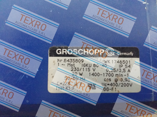 Groschopp-Nr: 8435806 WK 1746501  price
