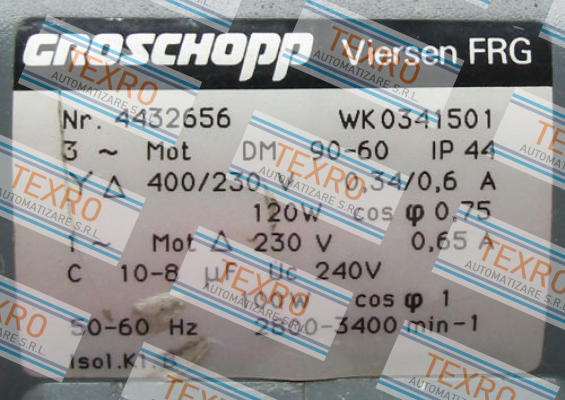 Groschopp-WK0341501 obsolete  price