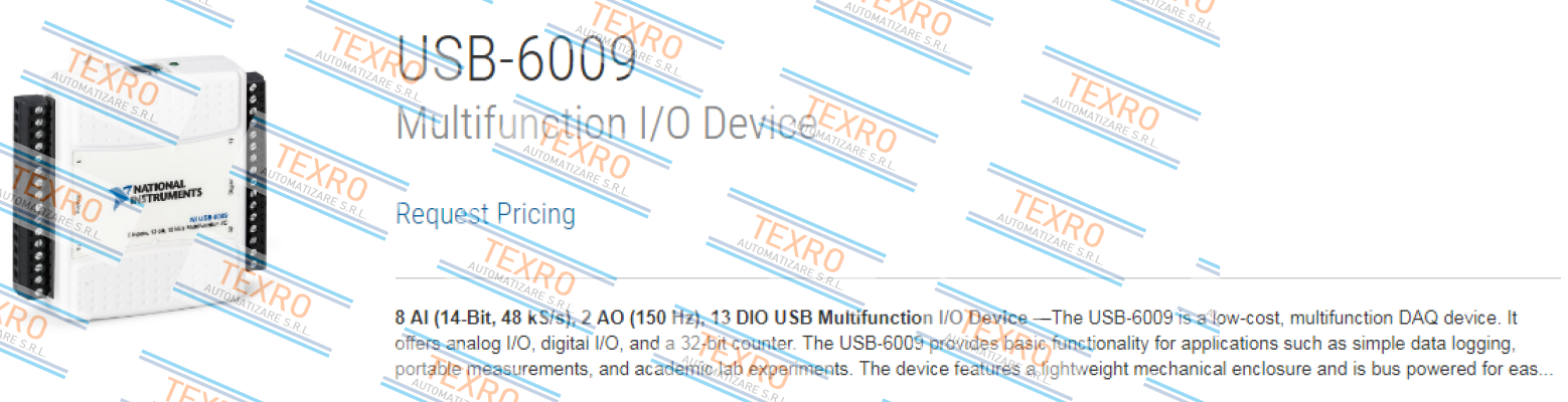 National Instruments-779026-01 / USB-6009 price