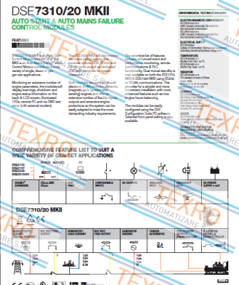 DEEP SEA ELECTRONICS PLC-DSE7320 MKII price