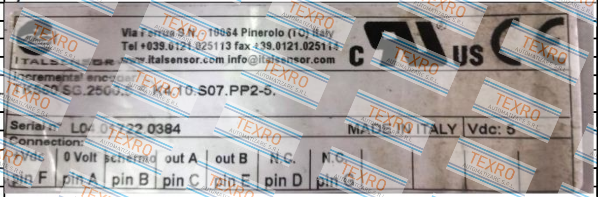 Italsensor / Tekel-TK560.SG.2500.5.S.K4.10.S07.PP2-5.-  price