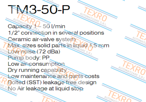 Tecnomatic Italia-TM3-50 / 0,5"-P-T-T price