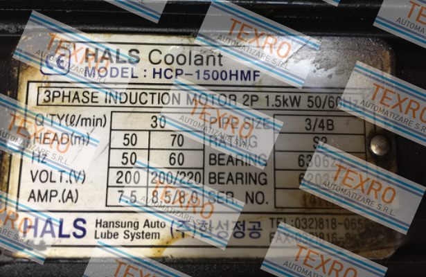 Hansung Precision-HS NO. 8413.70-9020  price