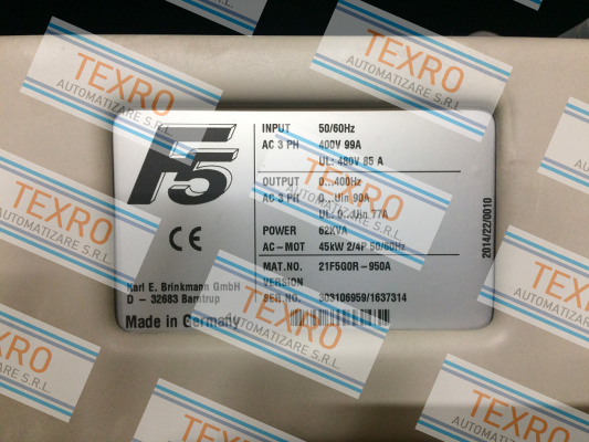 LAIPPLE KEB-21F5GOR-950A  price