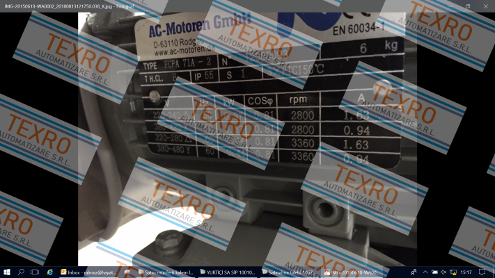AC Motoren-Type: FCPA 71A-2  price