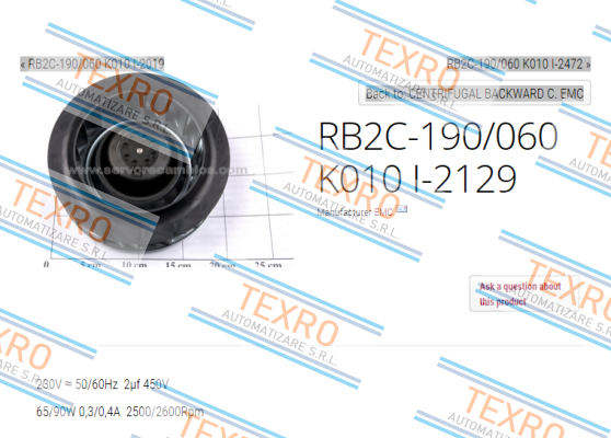 Emc-R2BC-190/060 K010 I-2129  price