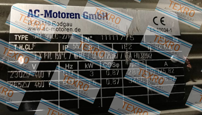 AC Motoren-JM 90LC-27HE  price