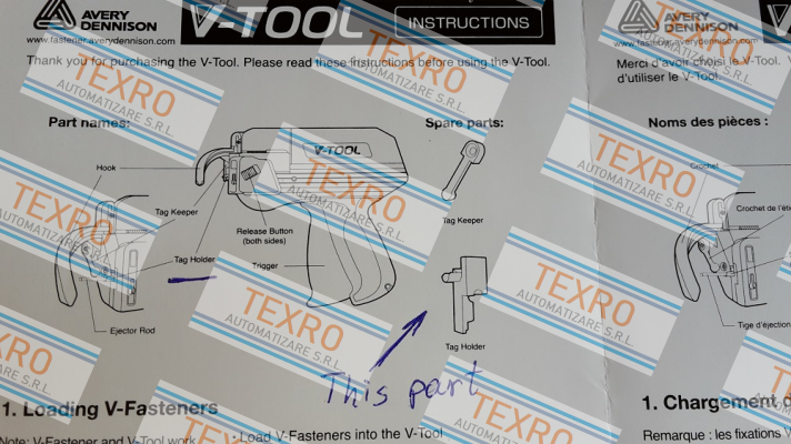 AVERY DENNISON-P04SFVT  , Type V-Tool price