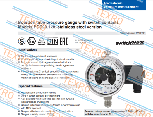 Tecsis (WIKA Group)-43659357 price