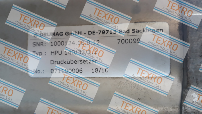 Specken Drumag-HPU 140/32/1,2 price