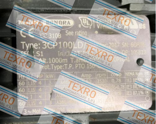 Bonora-3CP100LD/2 obsolete, replacement 4050+0082 price