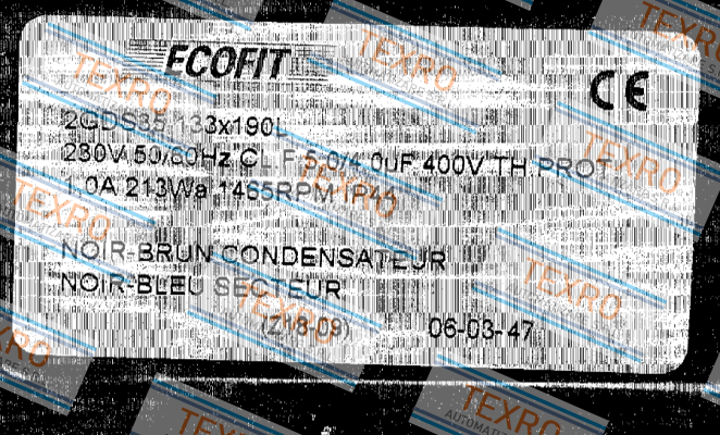 Ecofit-2GDS35 133x190L price