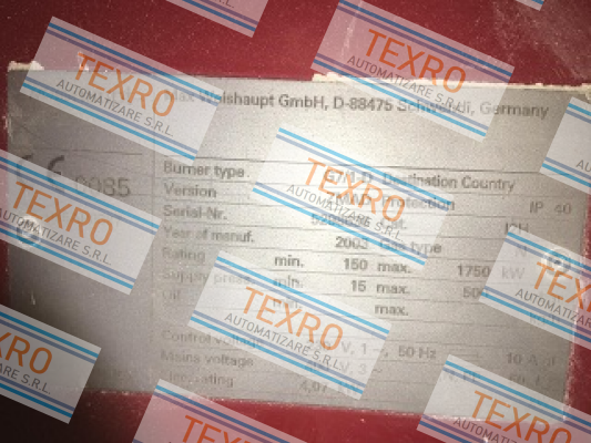 Weishaupt-15132714347 price