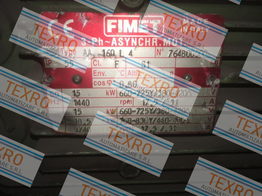 Fimet-Type: AA 160 LA  Nr:764800500 price