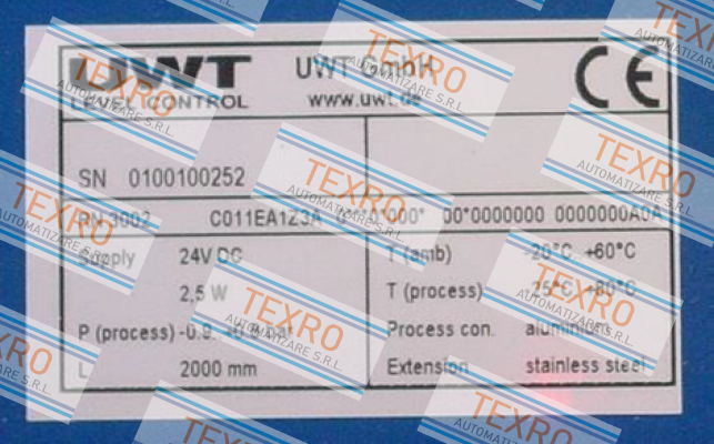 Uwt-RN3002: C011EA1Z3A price