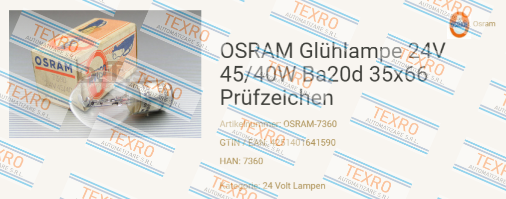 Osram-Osram-7360 price