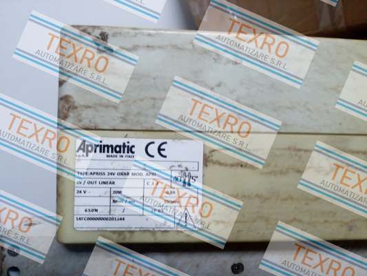 Aprimatic-Type: APRI55 24V OXAR MOD. APRI price