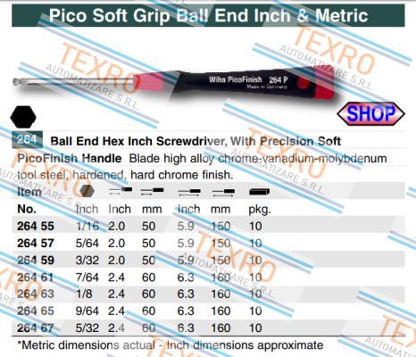 Wiha-26457 ( 5/64") price