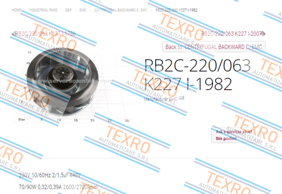 Emc-RB2C-220/063 k227 I-1982 price