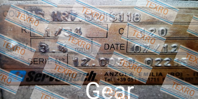 Servomech-VS.ART.52IS118 S/N: 12.0050.02215 (OEM) price
