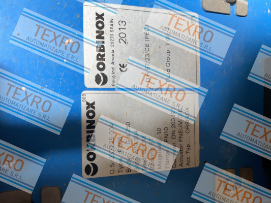 Orbinox-EPDM gasket for  EB06 (PN 10 DN 200) OS 237225-004 price