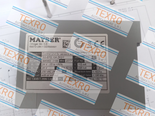 Mayser-SG-EFS 104 ZK2/1 24V AC/DC/Pb-Free price