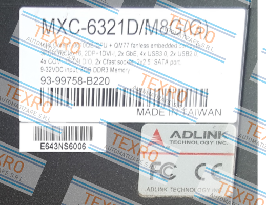 Adlink-MXC-6231D/M8G price