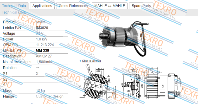 MAHLE-IM3020 price