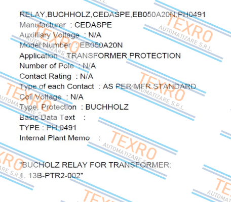 Cedaspe-BEB050A20N0 old code/ BEB050A27N1new code price