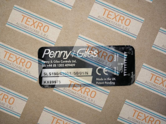 Penny & Giles-SLS190/0100/L/50/01/N   (DSLS190L-GEN-0004) price