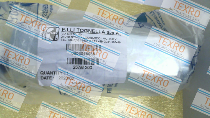 Tognella-257/6-TYPE 200 price