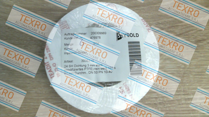 Teadit-24SH thickness 3 mm   DN50 PN10 price