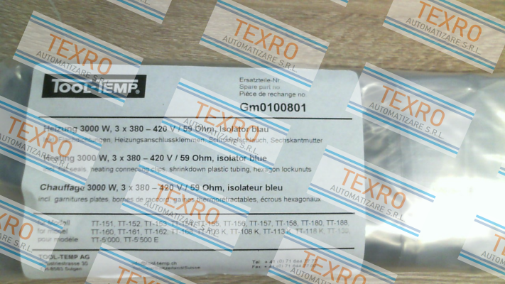 Tool-Temp-GM0100801 price