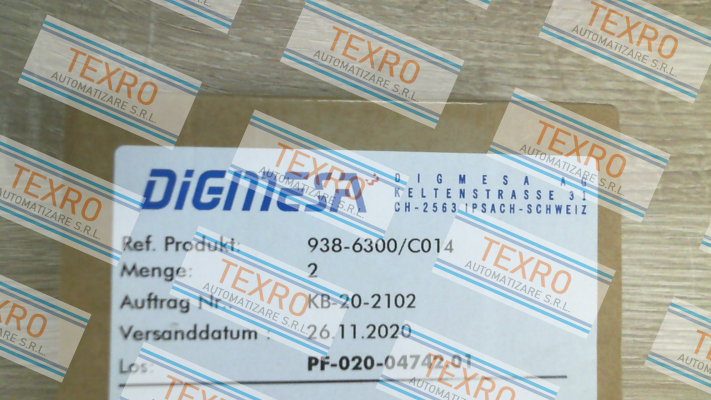 Digmesa-938-6300-C014 price