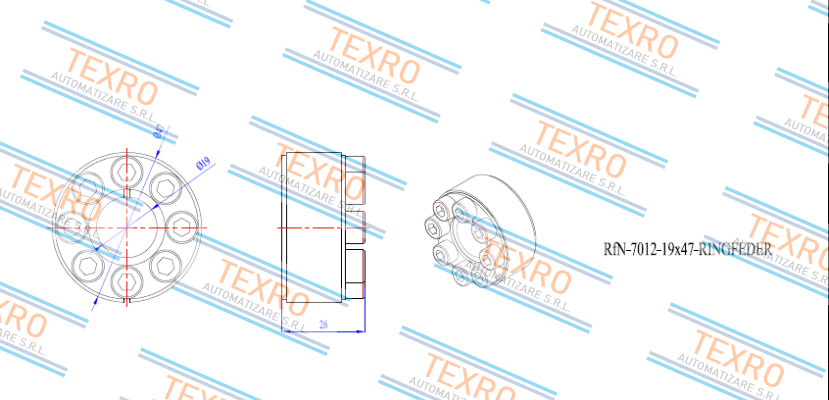 Ringfeder-RfN7012 19X47  price