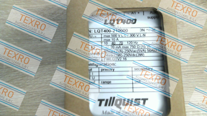 Tillquist-LQT400 price