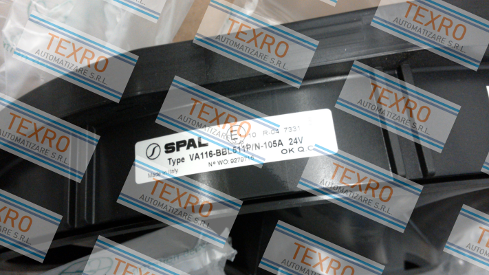 SPAL-VA116-BBL511P/N-105A price