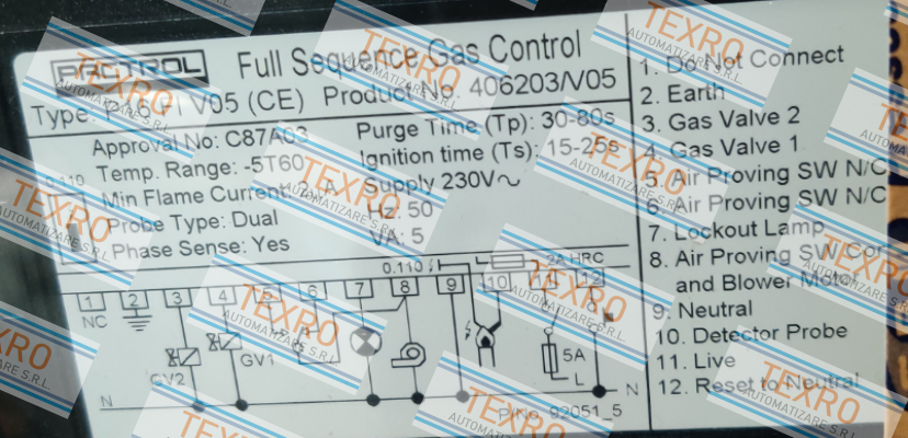 Pactrol-406203 V05 (CE) PAC40077 price