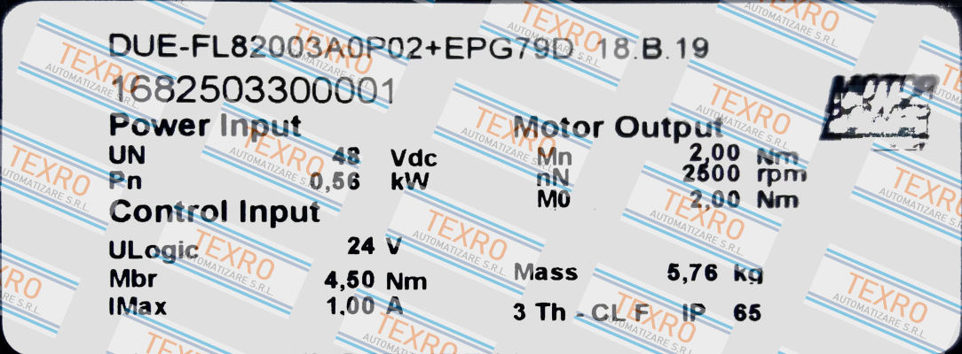 Motor Power-EPG79.2.18.0.0.B.19 N OEM price