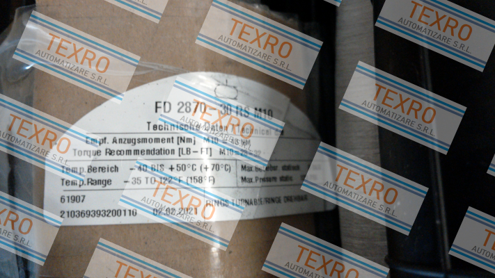 Contitech-P/N:115265; Type:FD2870-30 RS M10 price