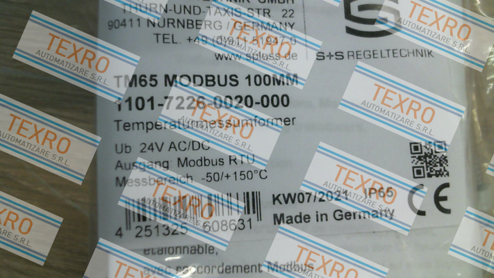S+S REGELTECHNIK-1101-7226-0020-000 price
