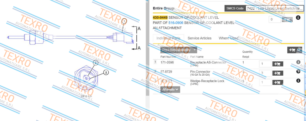 Caterpillar-00-4309449 price